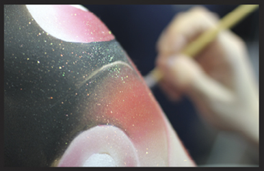 Bodypainting - navidad paso 3