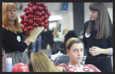 Bodypainting - navidad paso 4