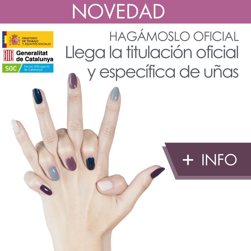 Cuidados est&eacute;ticos de u&ntilde;as, manos y pies
Certificado de profesionalidad