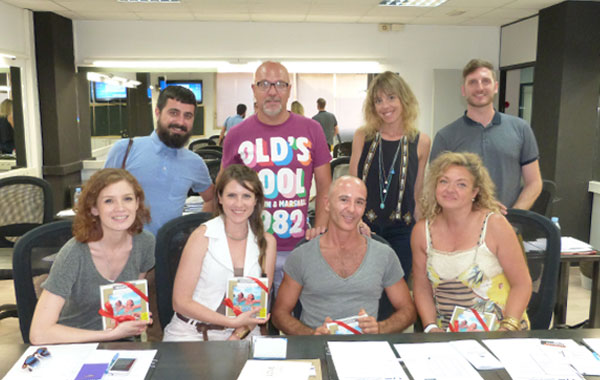 Jurado y profesores del curso de Asesor&iacute;a de Imagen