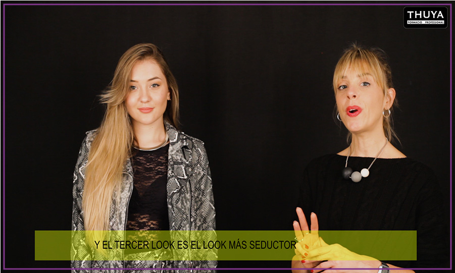 Judit Arnabat muestra el tercer look animal print