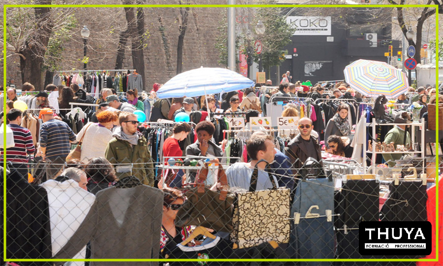 Flea Market mercado de ropa de segunda mano en Barcelona