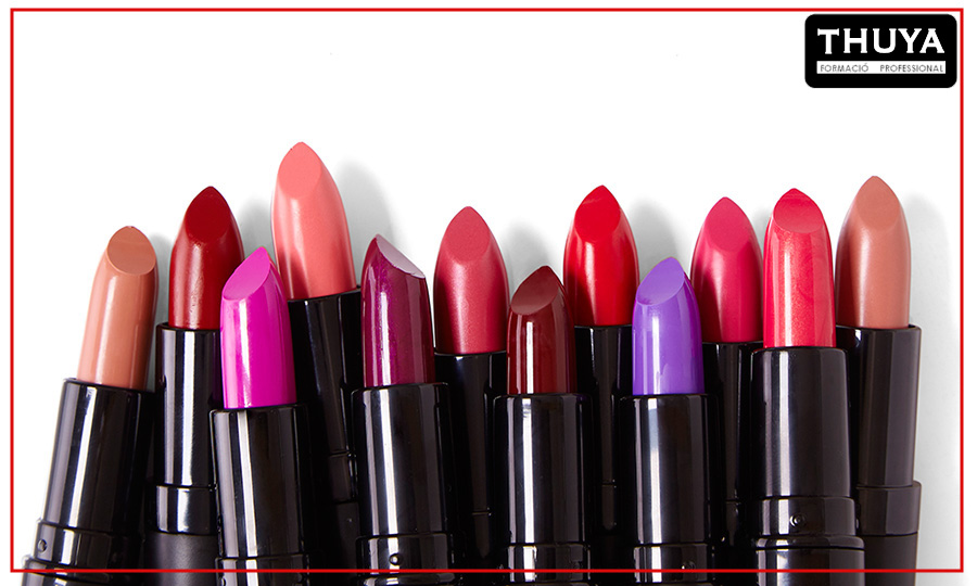 labiales de diferentes estilos y colores