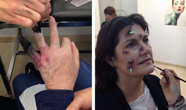 maquillaje de efectos especiales