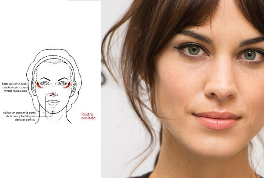 rostro ovalado general