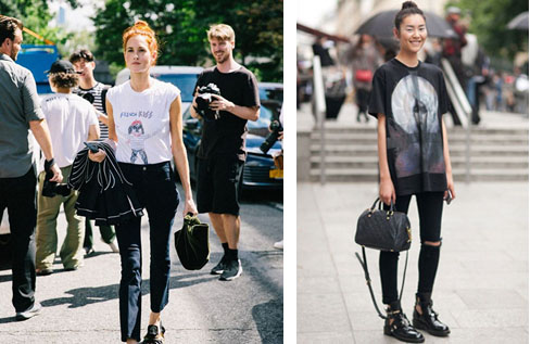 camisetas anchas de manga corta doblada camisetas anchas de manga corta doblada