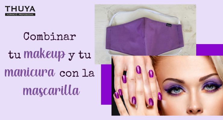 Combinar tu makeup y tu manicura con la mascarilla