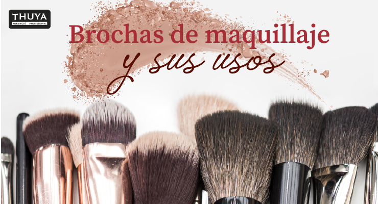 Brochas de maquillaje y sus usos