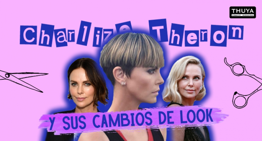 Charlize Theron y sus cambios de look