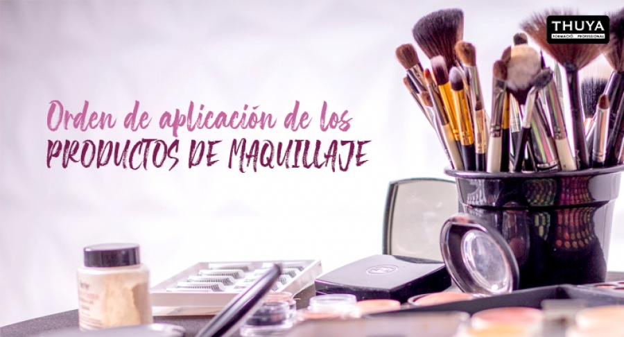 Orden aplicación productos de maquillaje