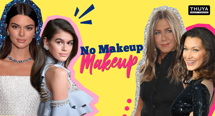 Destacada maquillaje no makeup