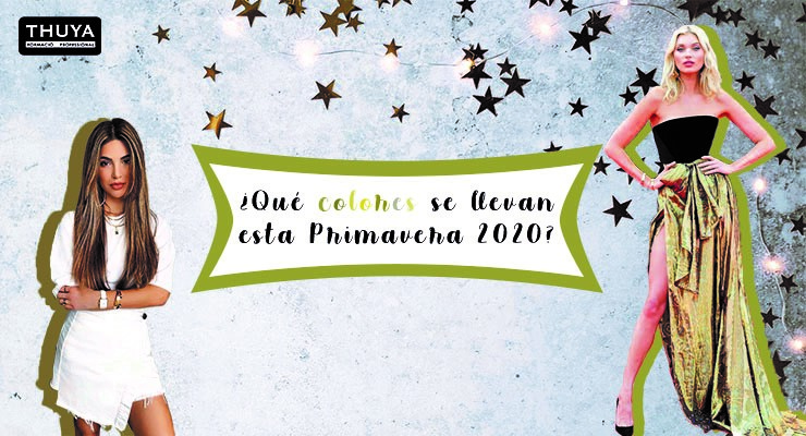 Qué colores se llevan está primavera 2020