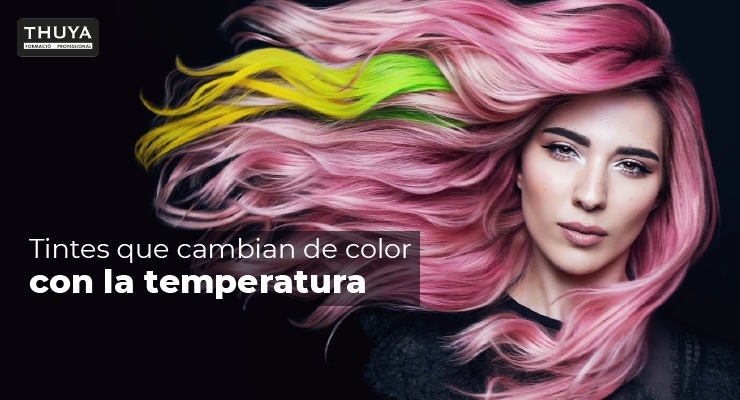 Tintes que cambian de color con la temperatura