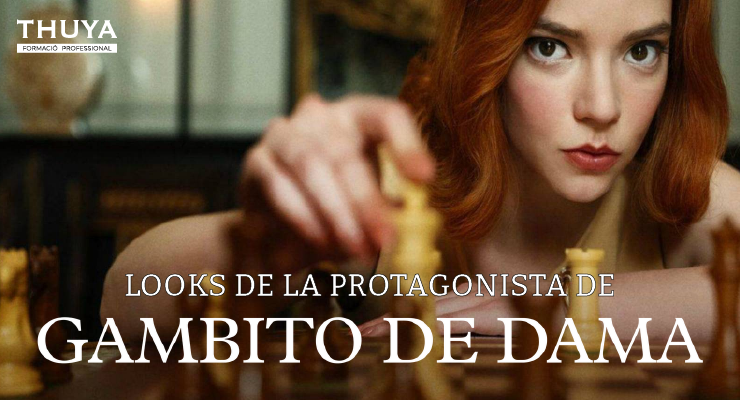 Looks de la protagonista de Gambito de Dama