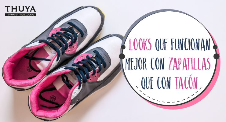 Looks que funcionan mejor con zapatillas que con tacón