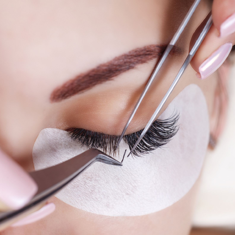 Extensión de pestañas