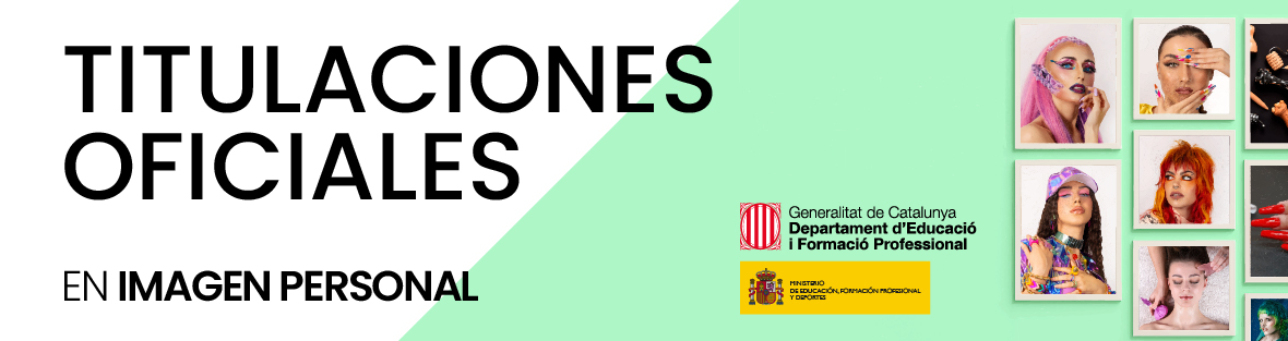 Titulaciones oficiales en imagen personal